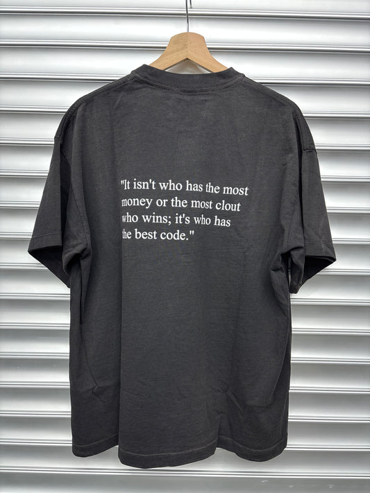 Satoshi Nakamoto Multi Color Tee - M