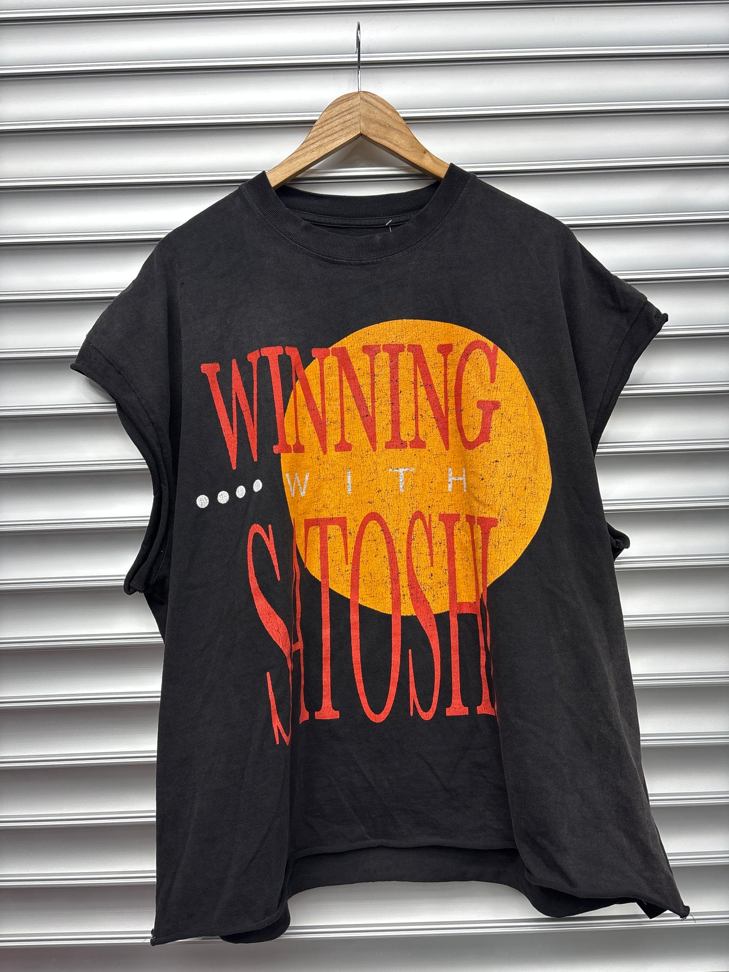 Satoshi Winning Cut Off Tee - XXL