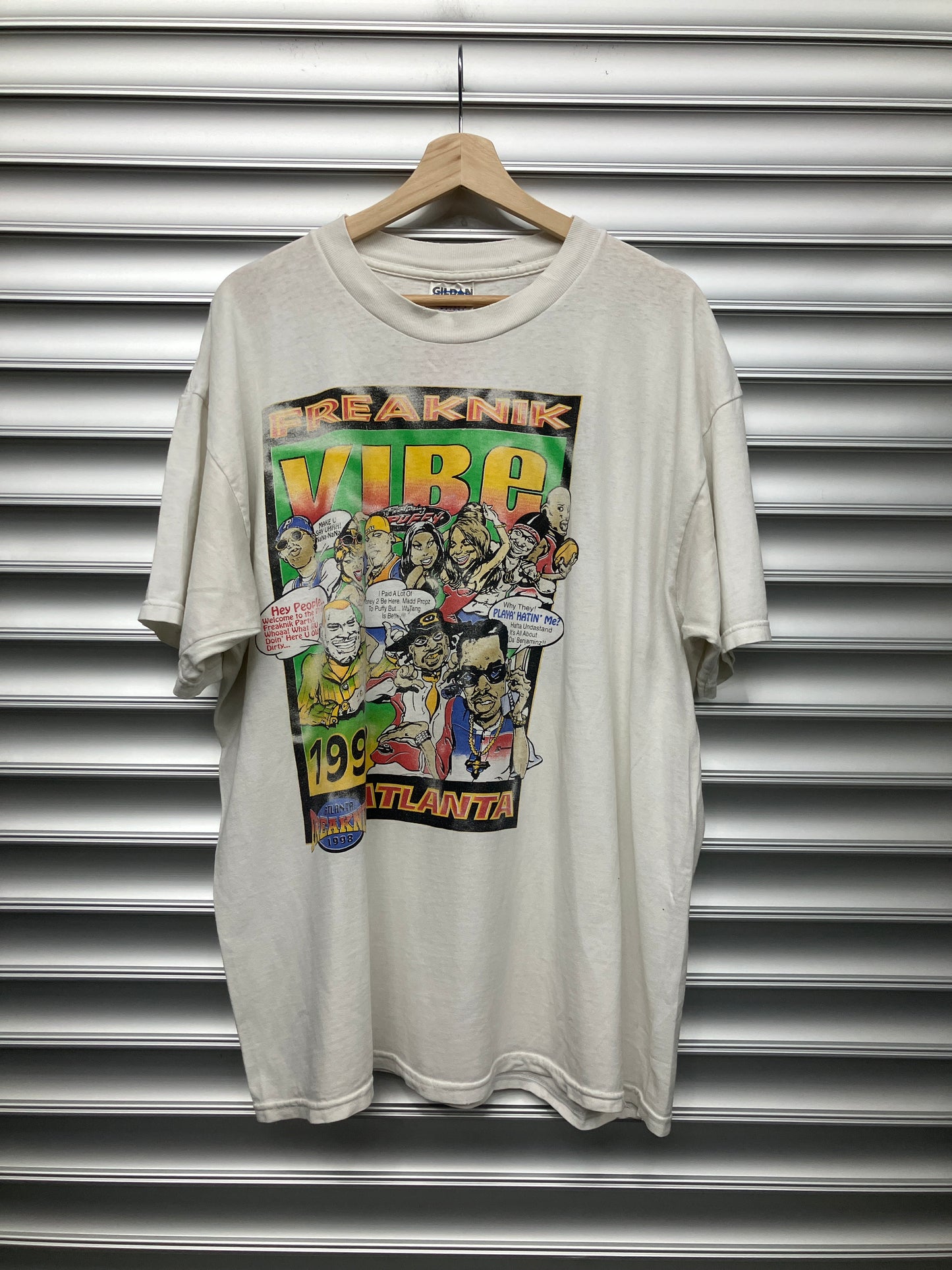 Vintage Freaknic Vibe Magazine Tee - XL