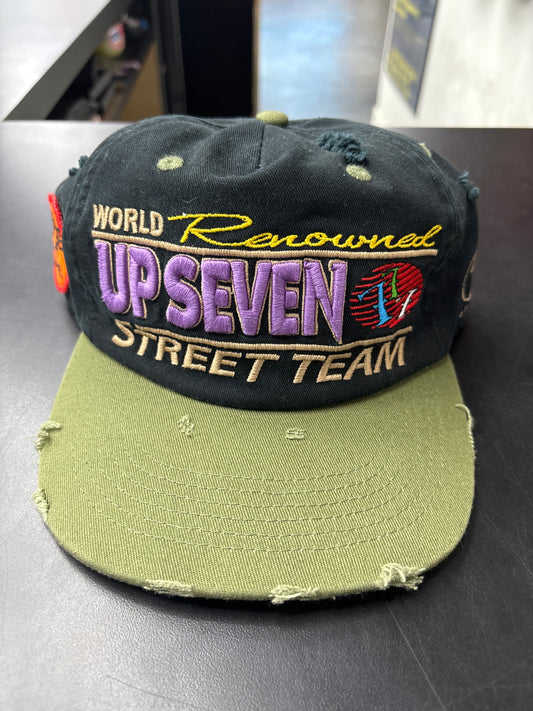 Up 7 Black/Olive Hat