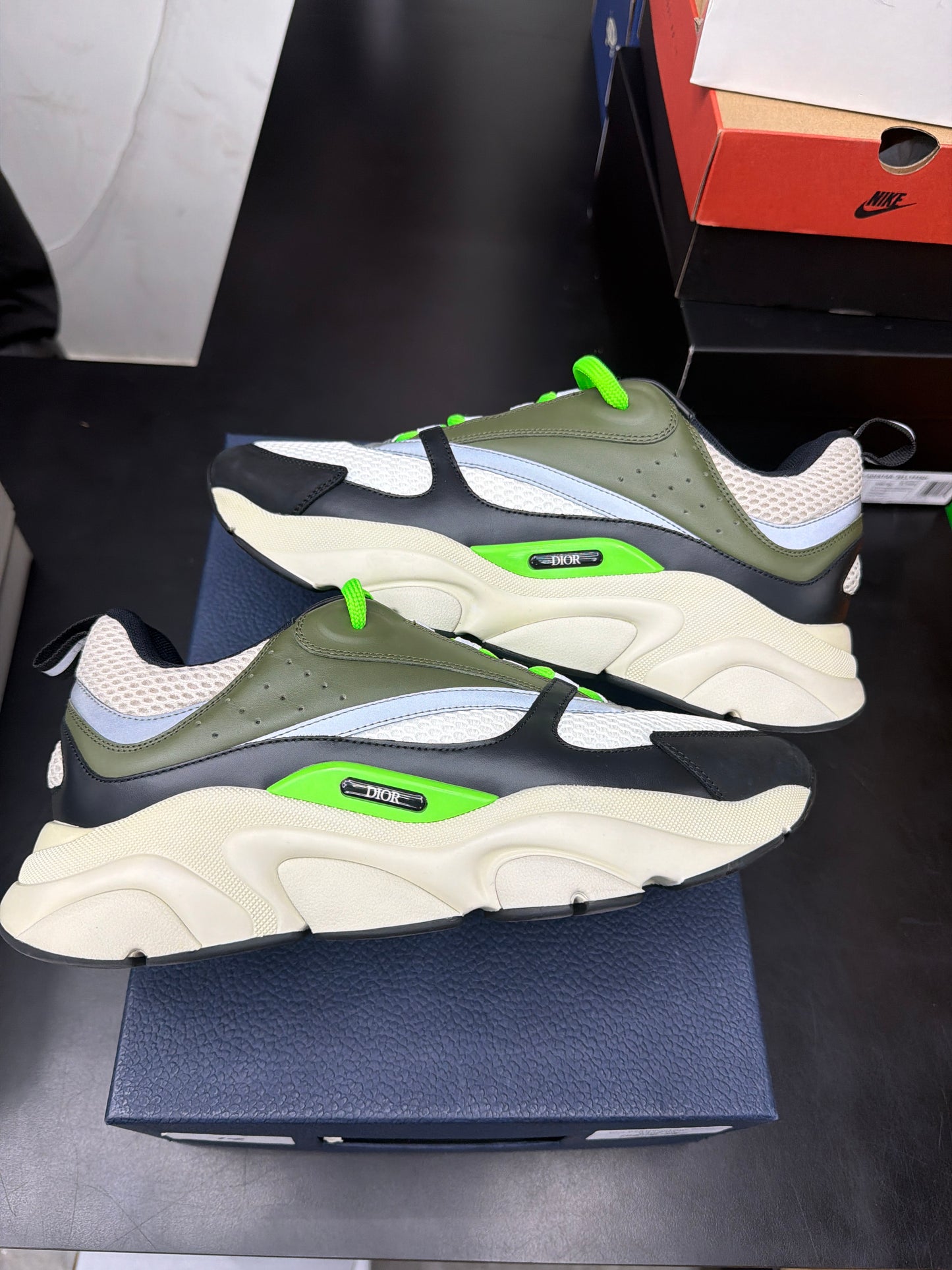 Dior B22 Olive/Lime Green (U) - 43(10)
