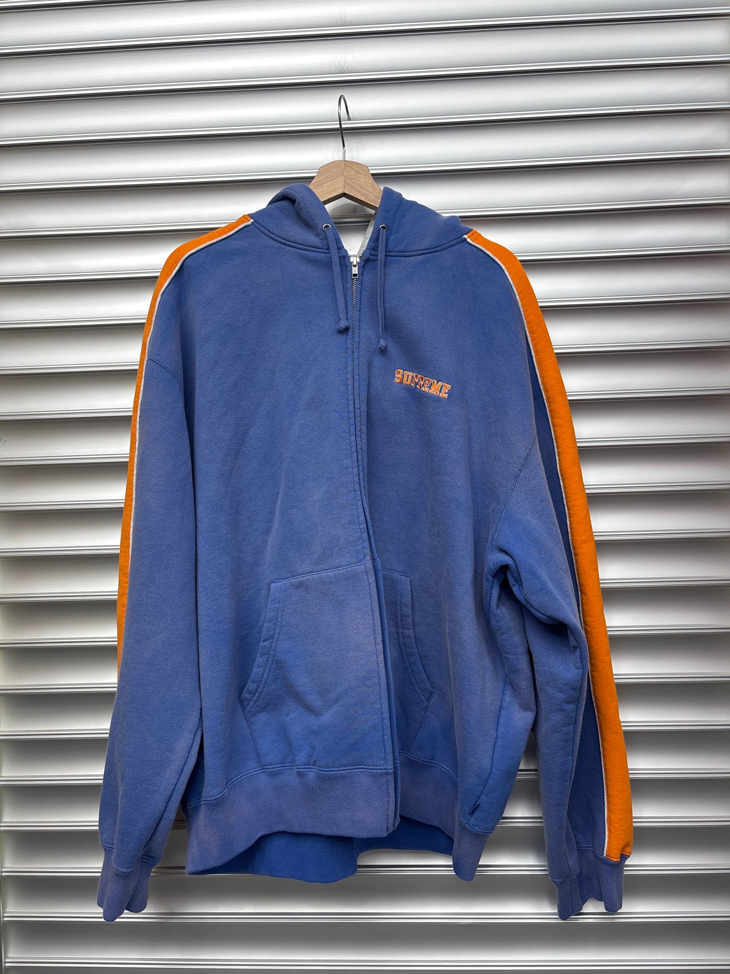 Supreme Blue Orange Hoodie - XL