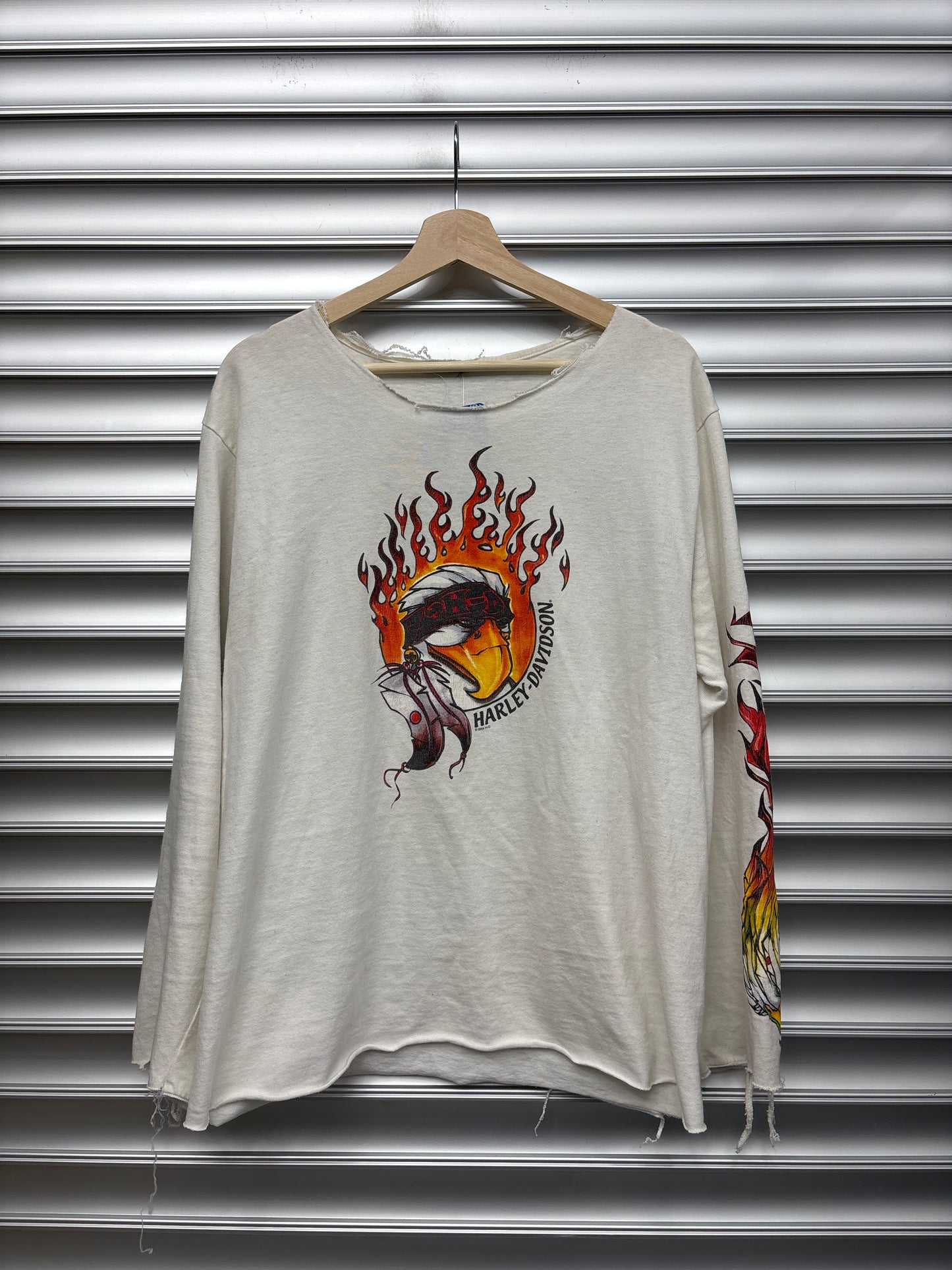 Vintager Harley Flame Longsleeve - L