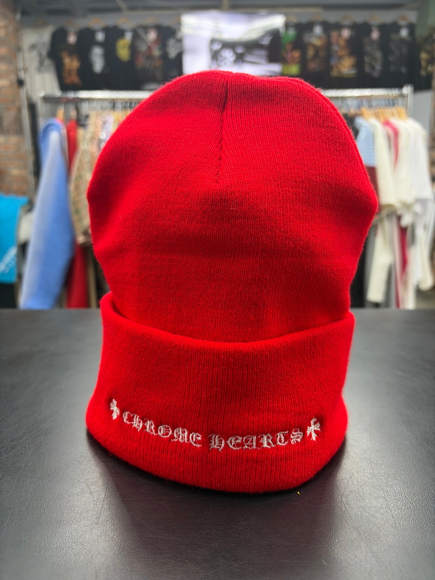 Red CH Beanie**