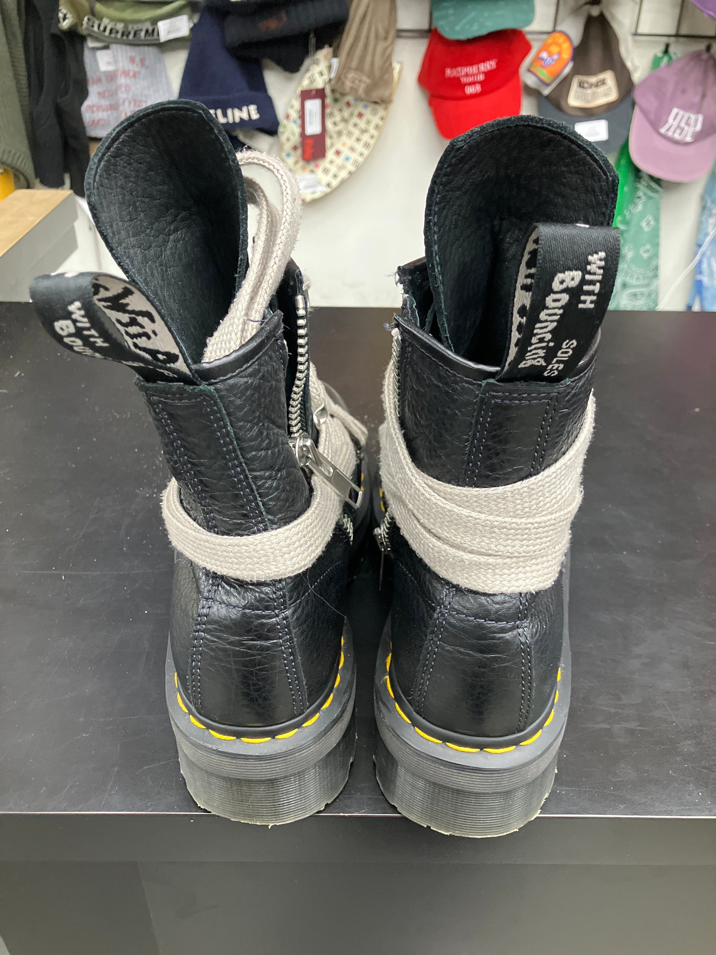 Rick Owen Dr Marten Jumbo Lace (U) - 9M (NB)