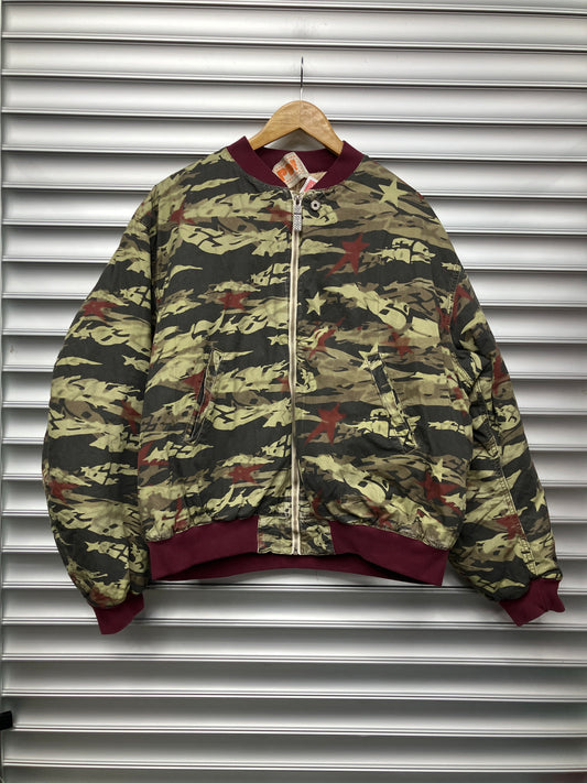 PDF Diva Camo Bomber Jacket - L