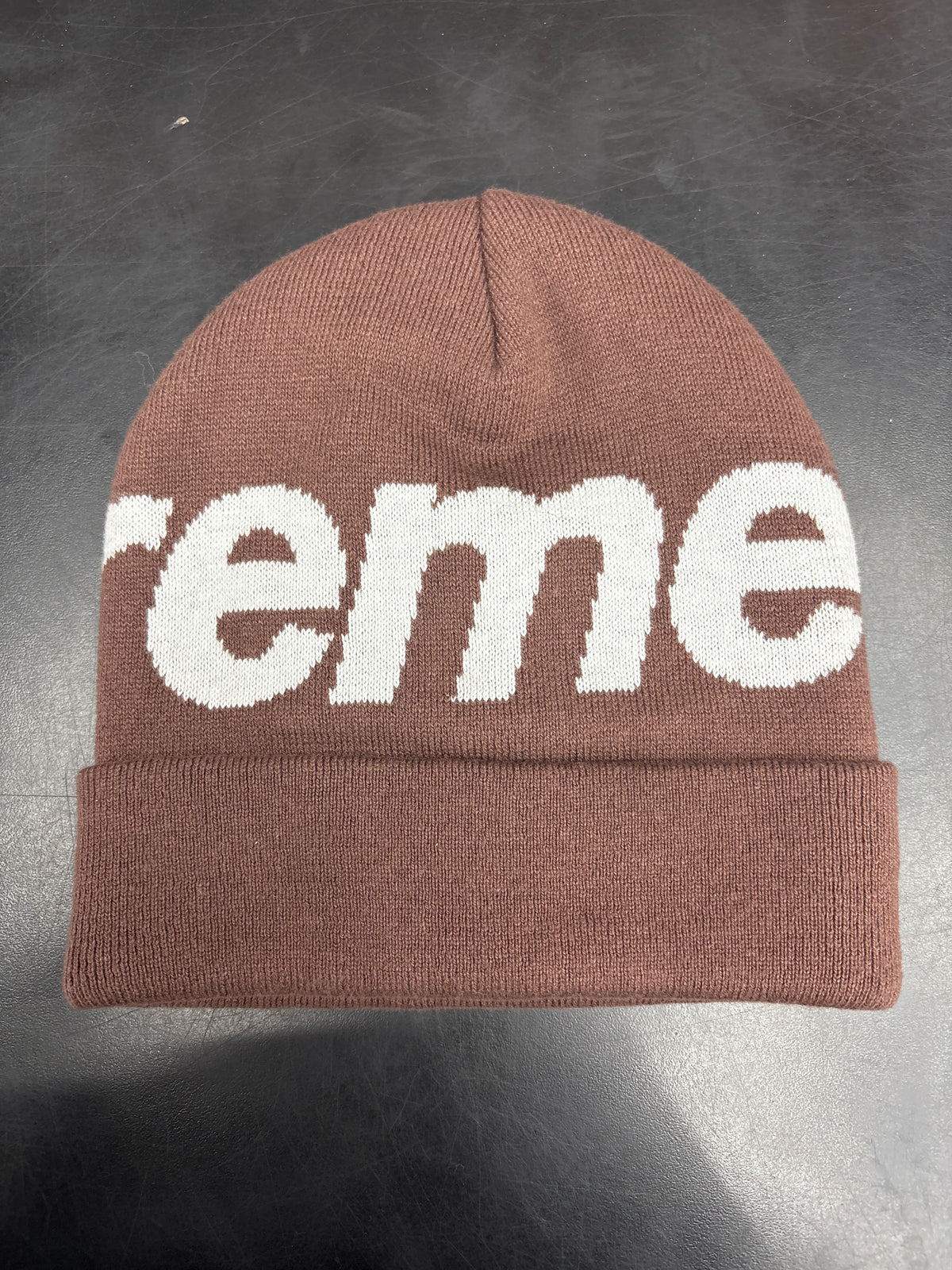 Supreme Brown Beanie**