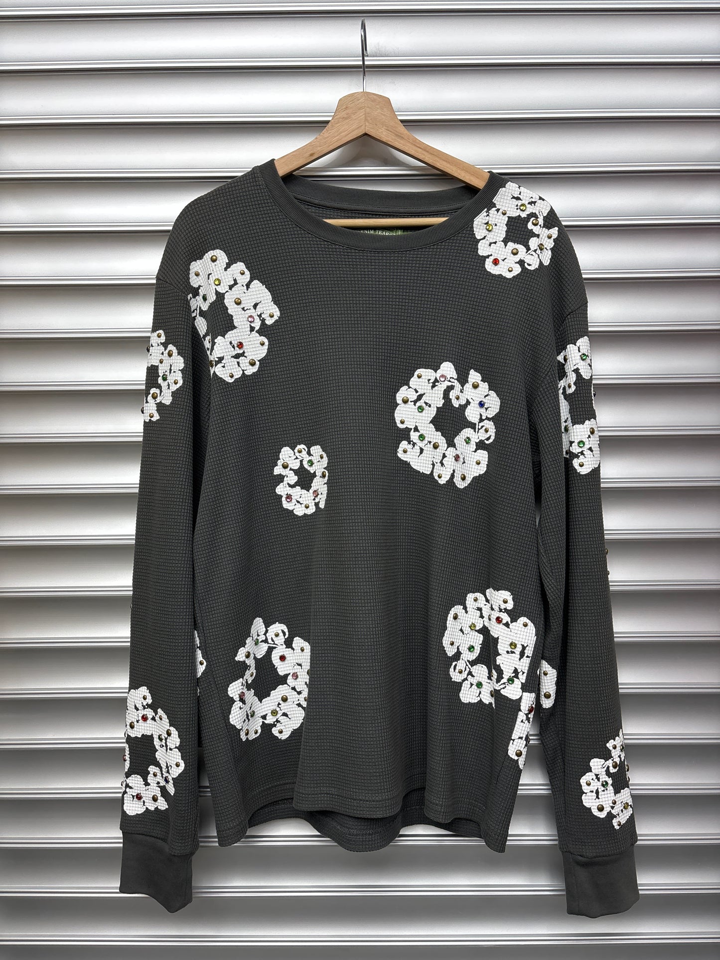 Denim Tears Rhinestone Thermal - L