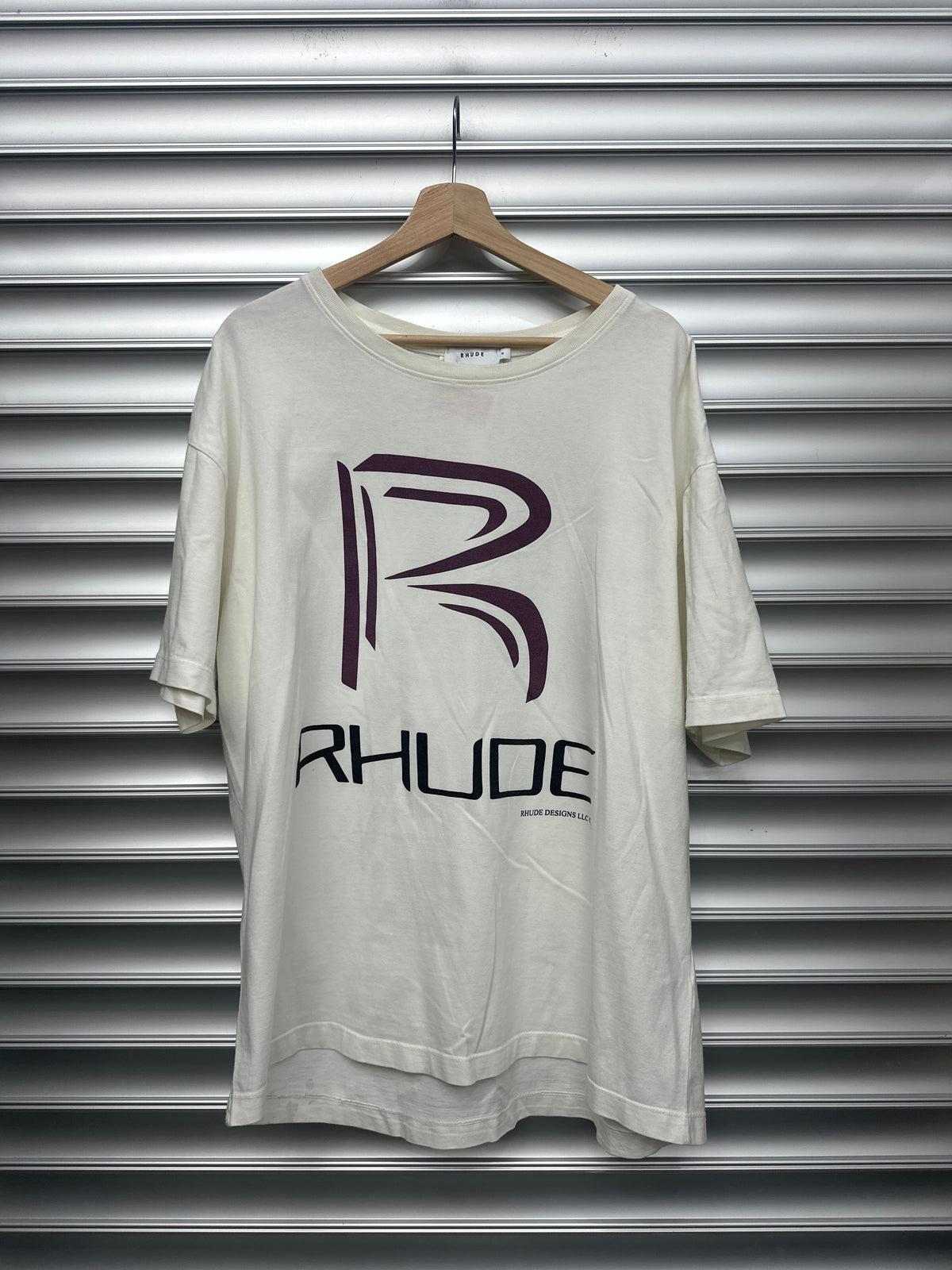 Rhude Maroon R Tee - XL**