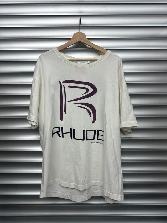 Rhude Maroon R Tee - XL**