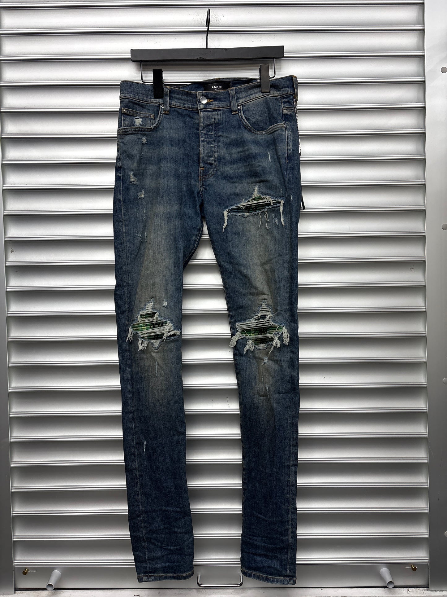 Amiri MX1 Plaid - 31**