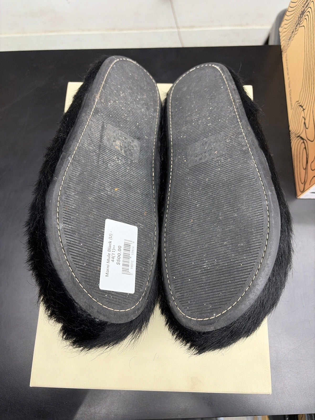 Marni Mule Black (U) - 44(11)**