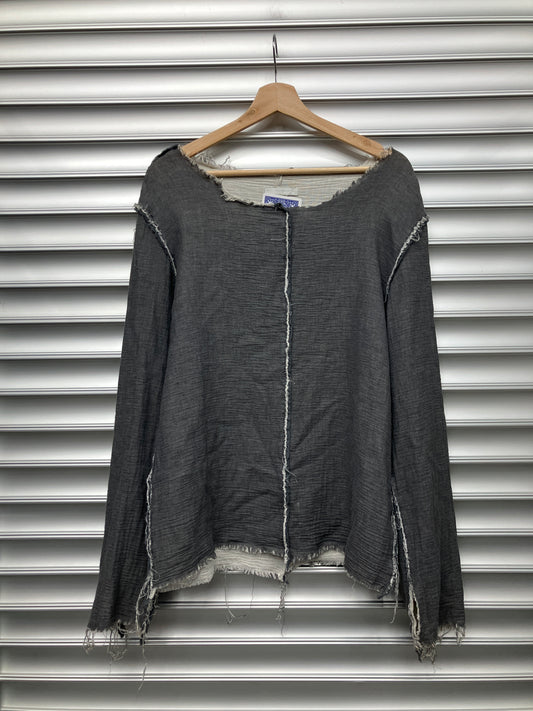 Number Nine 2001 Raw Edge Longsleeve - L