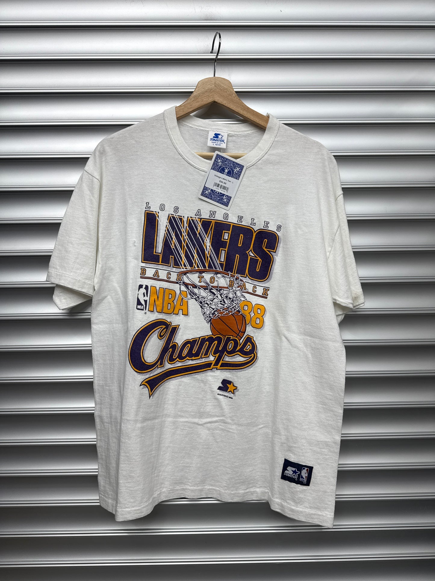 Vintage Lakers Tee - L