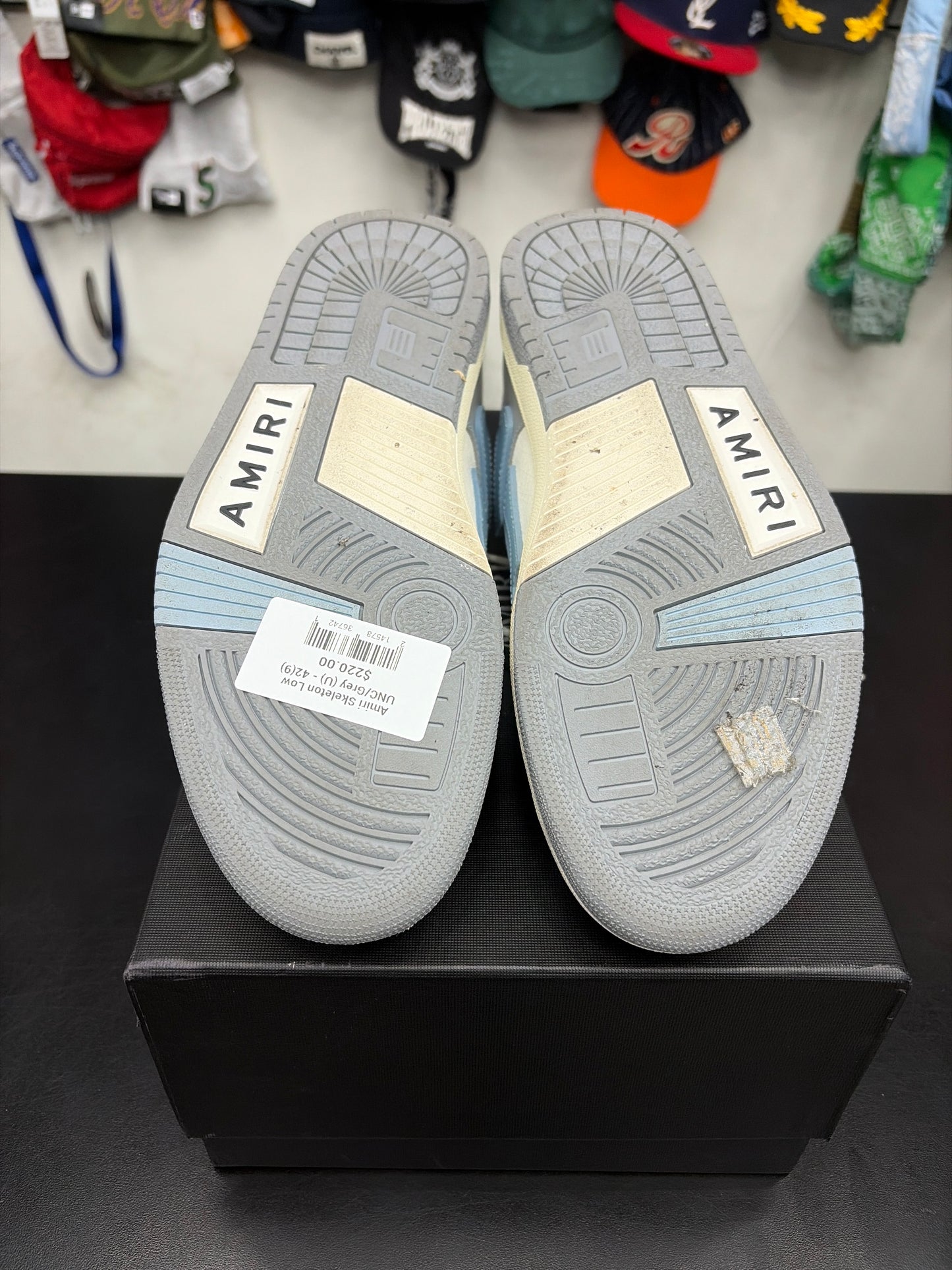 Amiri Skeleton Low UNC/Grey (U) - 42(9)