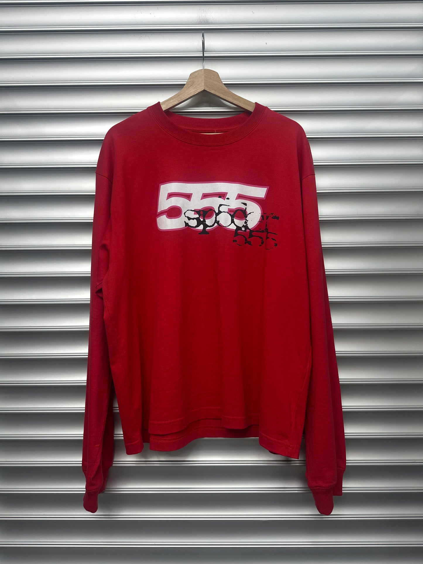 Spider Red L/S - XL