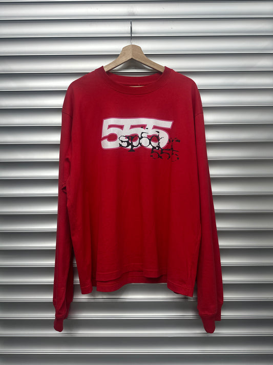 Spider Red L/S - XL