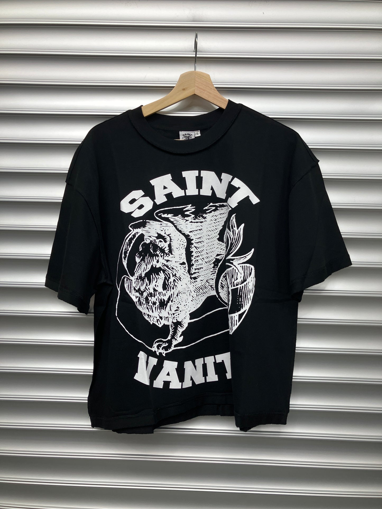 Saint Vanity Black Tee - S