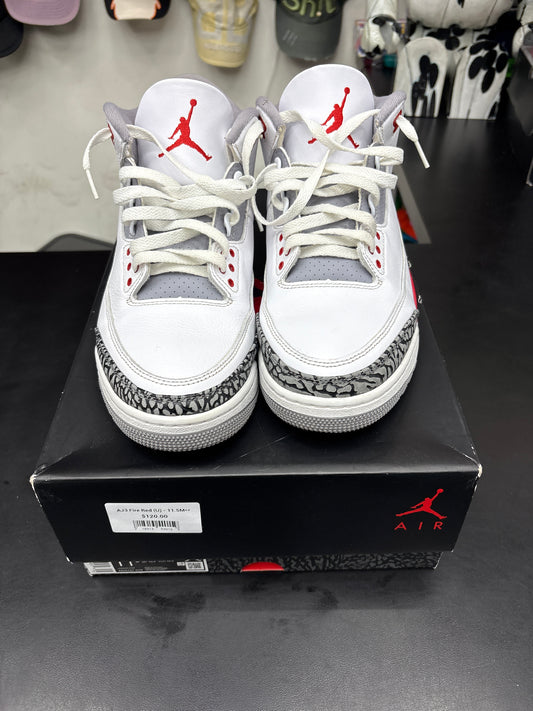 AJ3 Fire Red (U) - 11.5M**