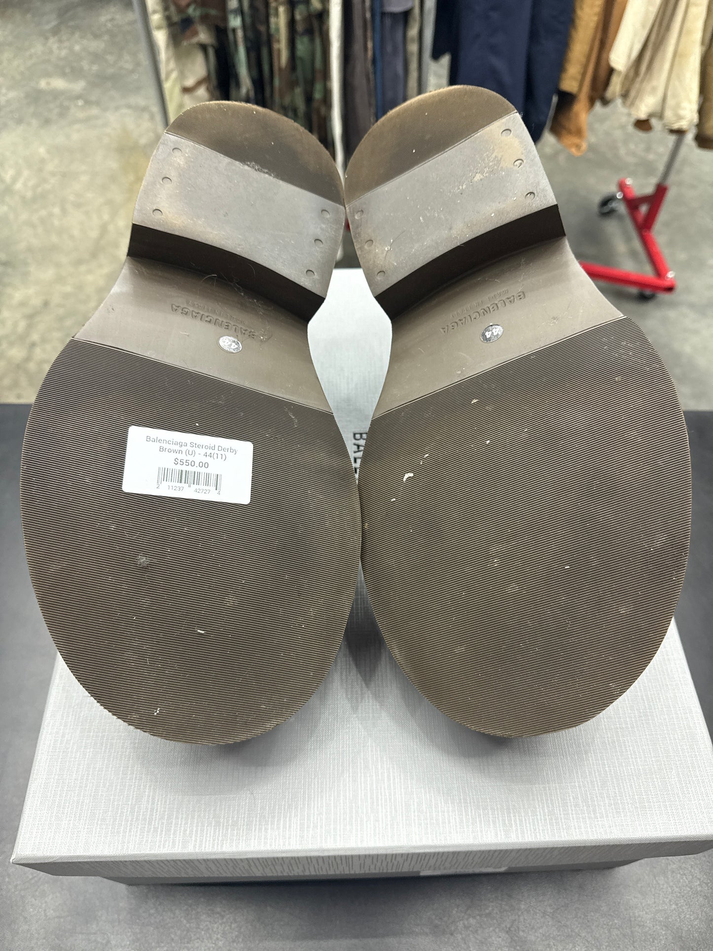 Balenciaga Steroid Derby Brown (U) - 44(11)