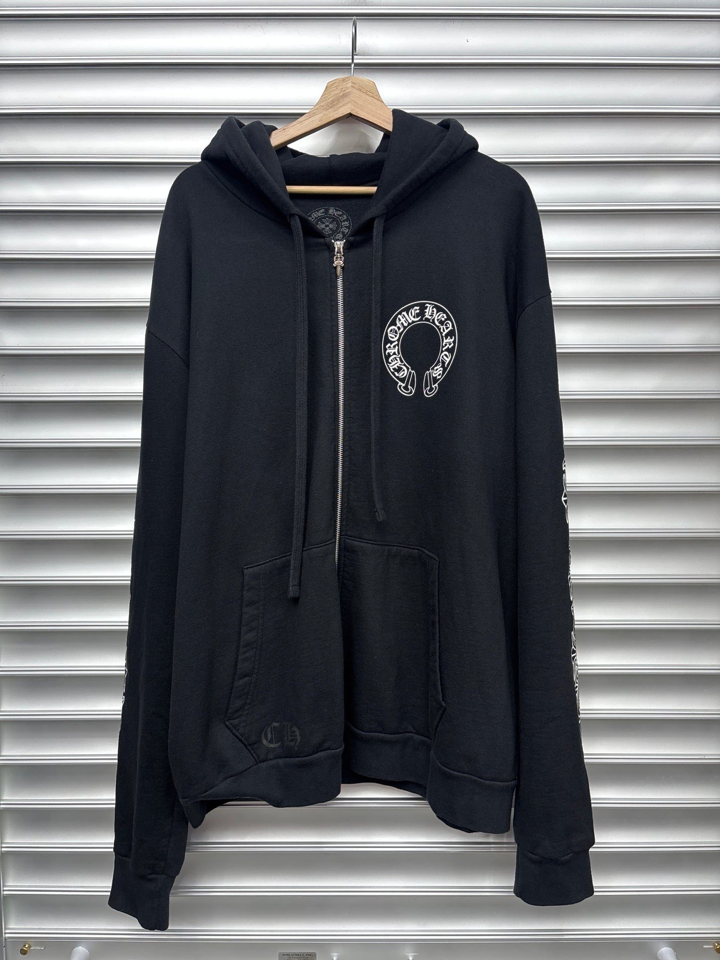 Chrome Hearts Horseshoe Zip Up Hoodie - XL