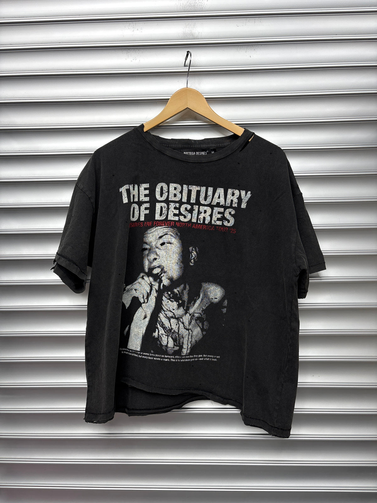 Bottega Desires Obituary Tee - M**