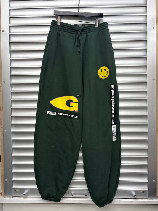 Greedy Unit Raspberry Green Pants - M**