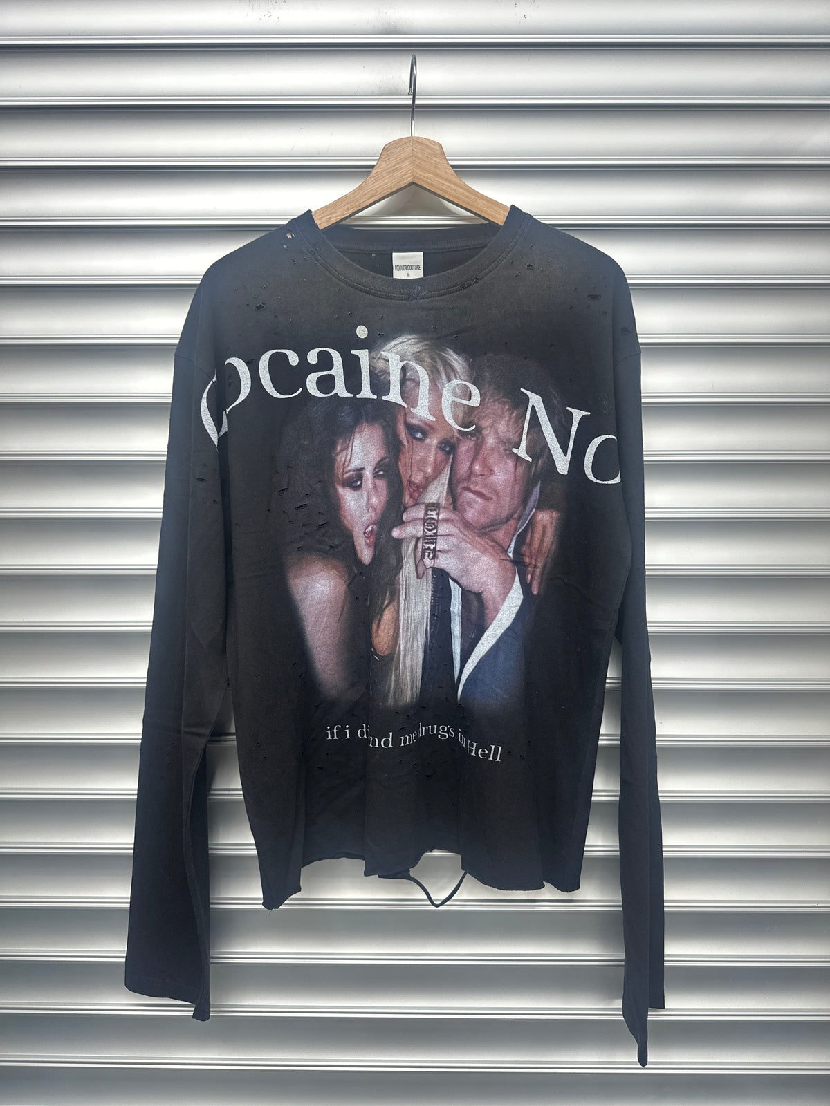 Dolor Couture Cocaine Nose Tee - M**