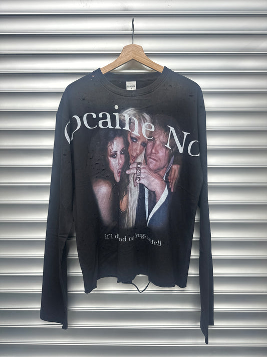 Dolor Couture Cocaine Nose Tee - M**