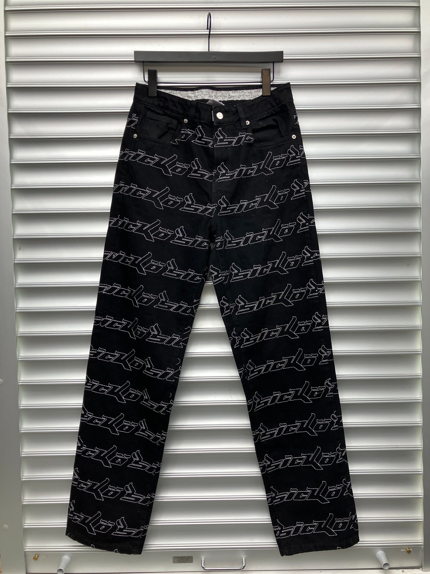 Sicko Black Outlined Pants - 30