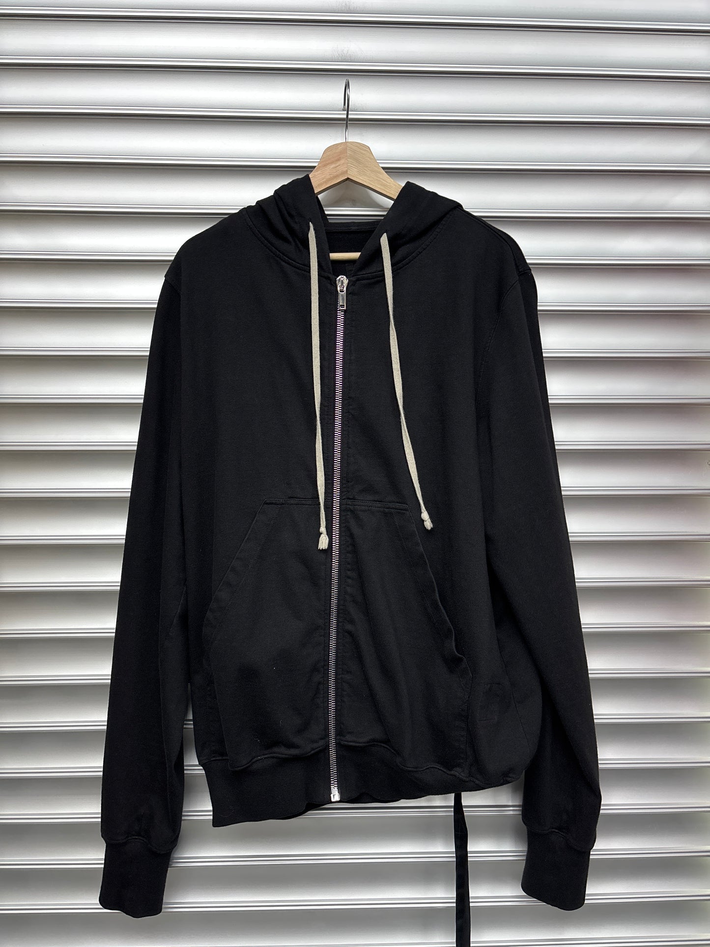 Rick Owen Black Zip Up - XXL