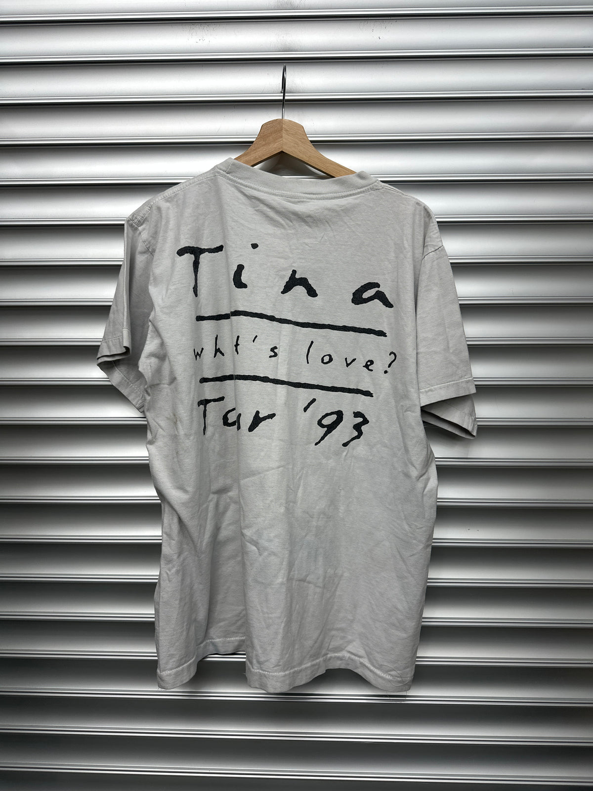 Vintage Tina Turner Whats Love Tour Tee - L**