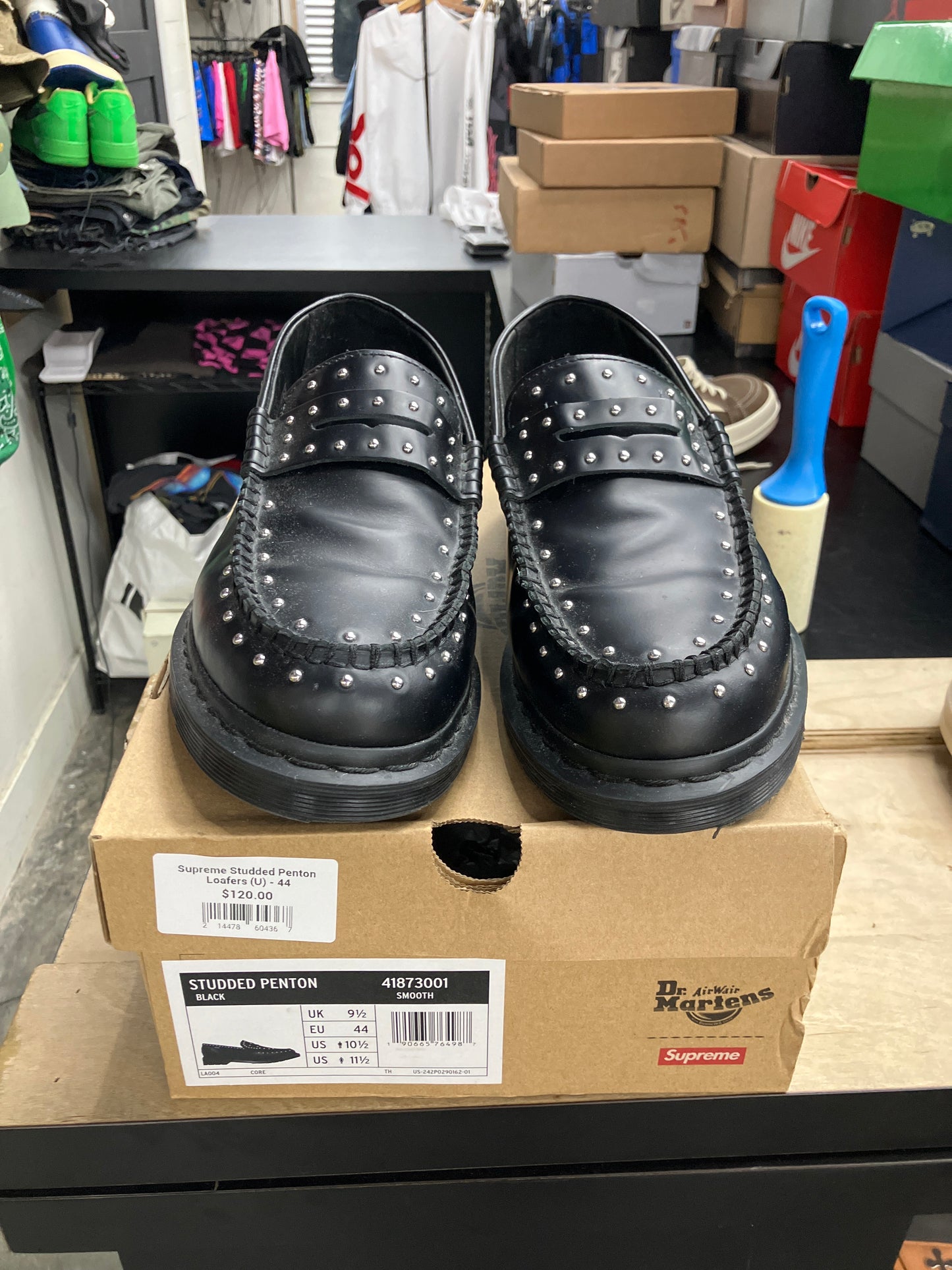 Supreme Studded Penton Loafers (U) - 44
