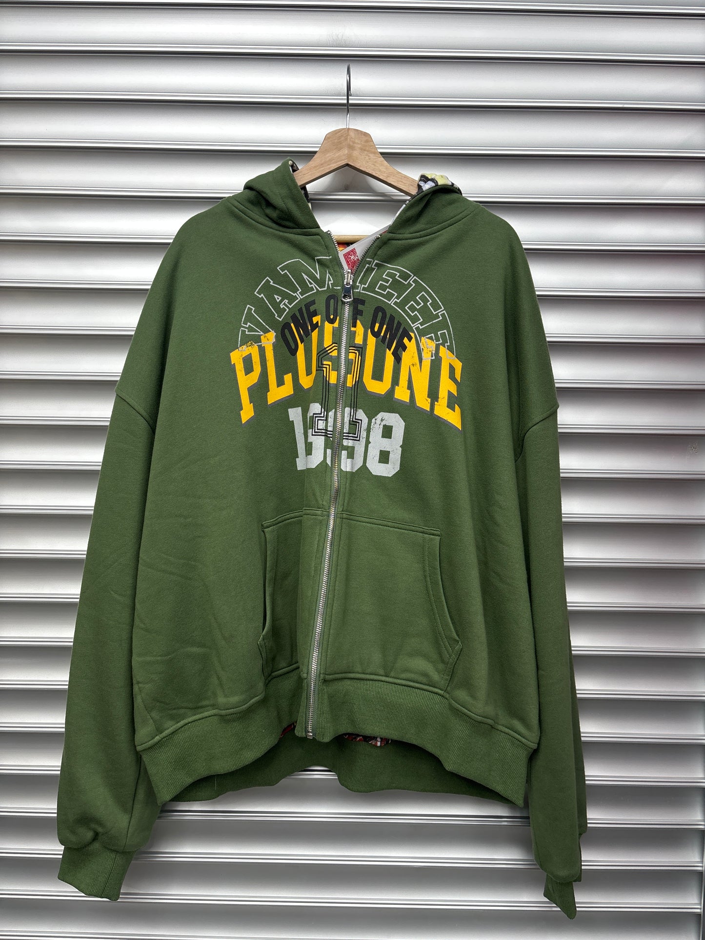 Plus One Green Hoodie - 2XL