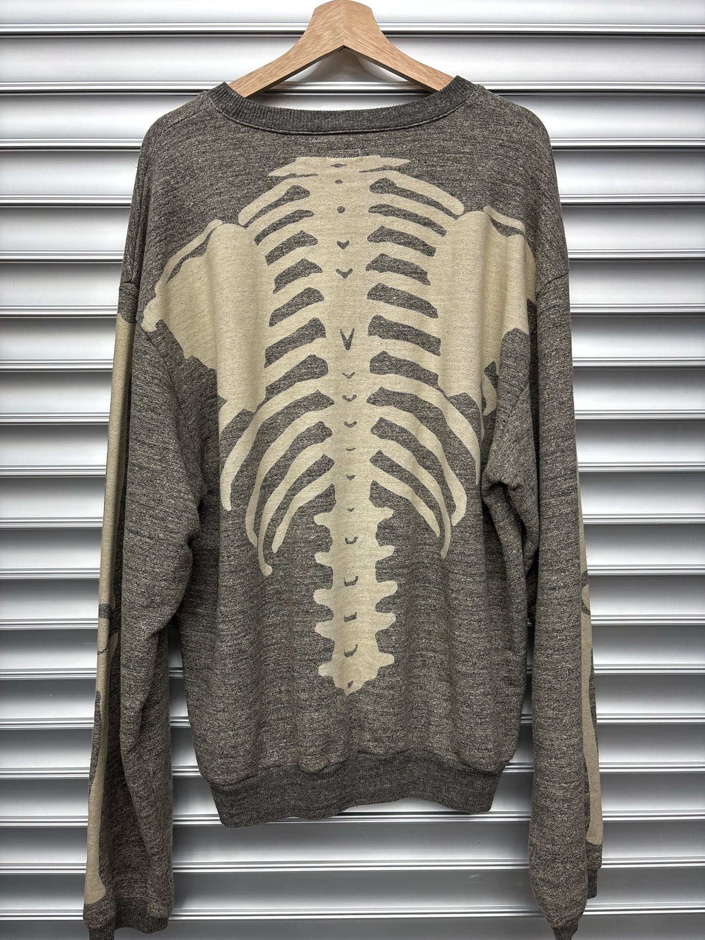 Kapital Skeleton Grey Sweater - 5