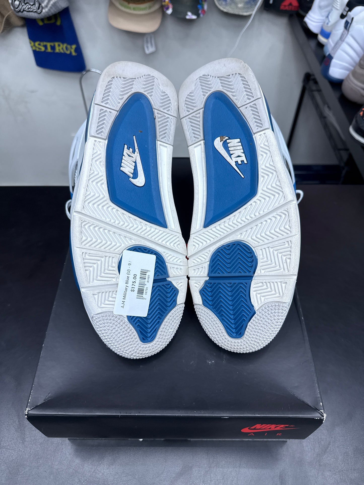 AJ4 Military Blue (U) - 9.5M