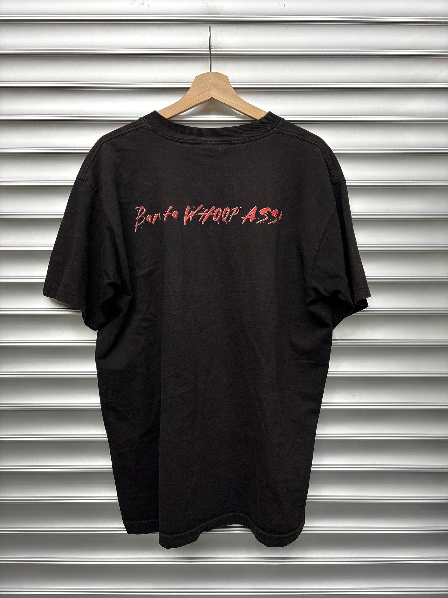 Vintage Stone Cold Black Tee - L