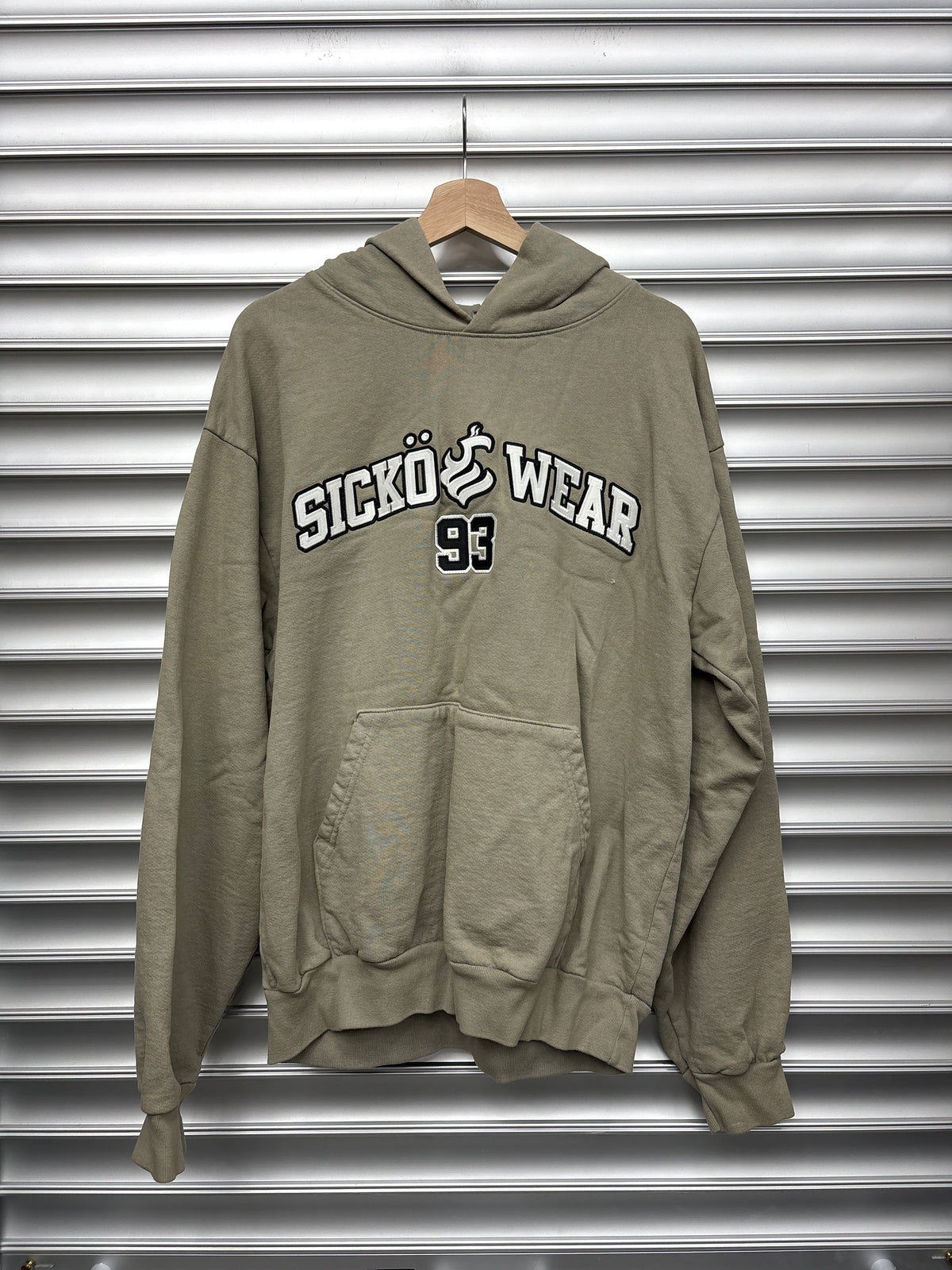 Sicko Wear Green Hoodie - L**
