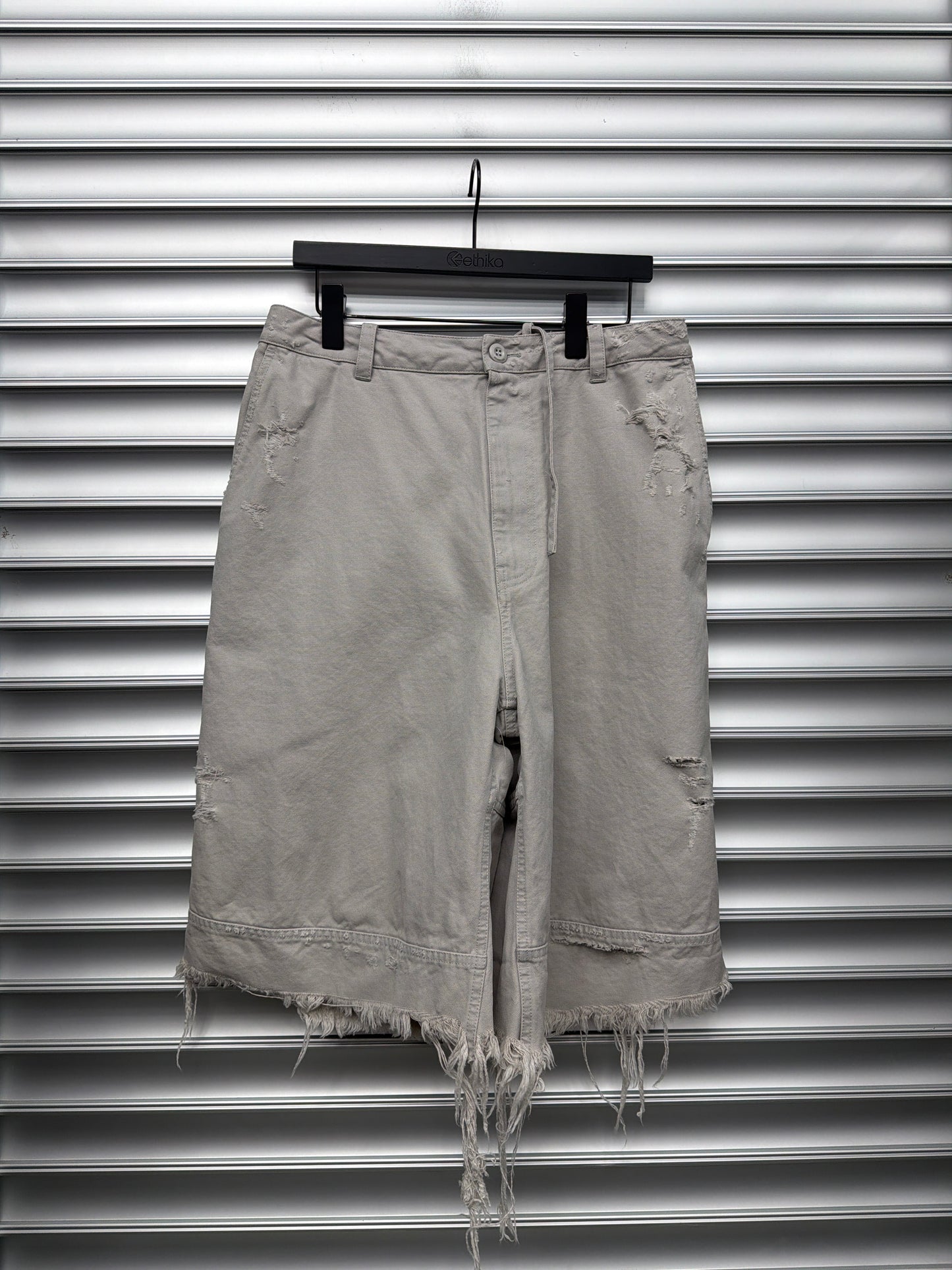 Balenciaga Distressed Shorts - XS