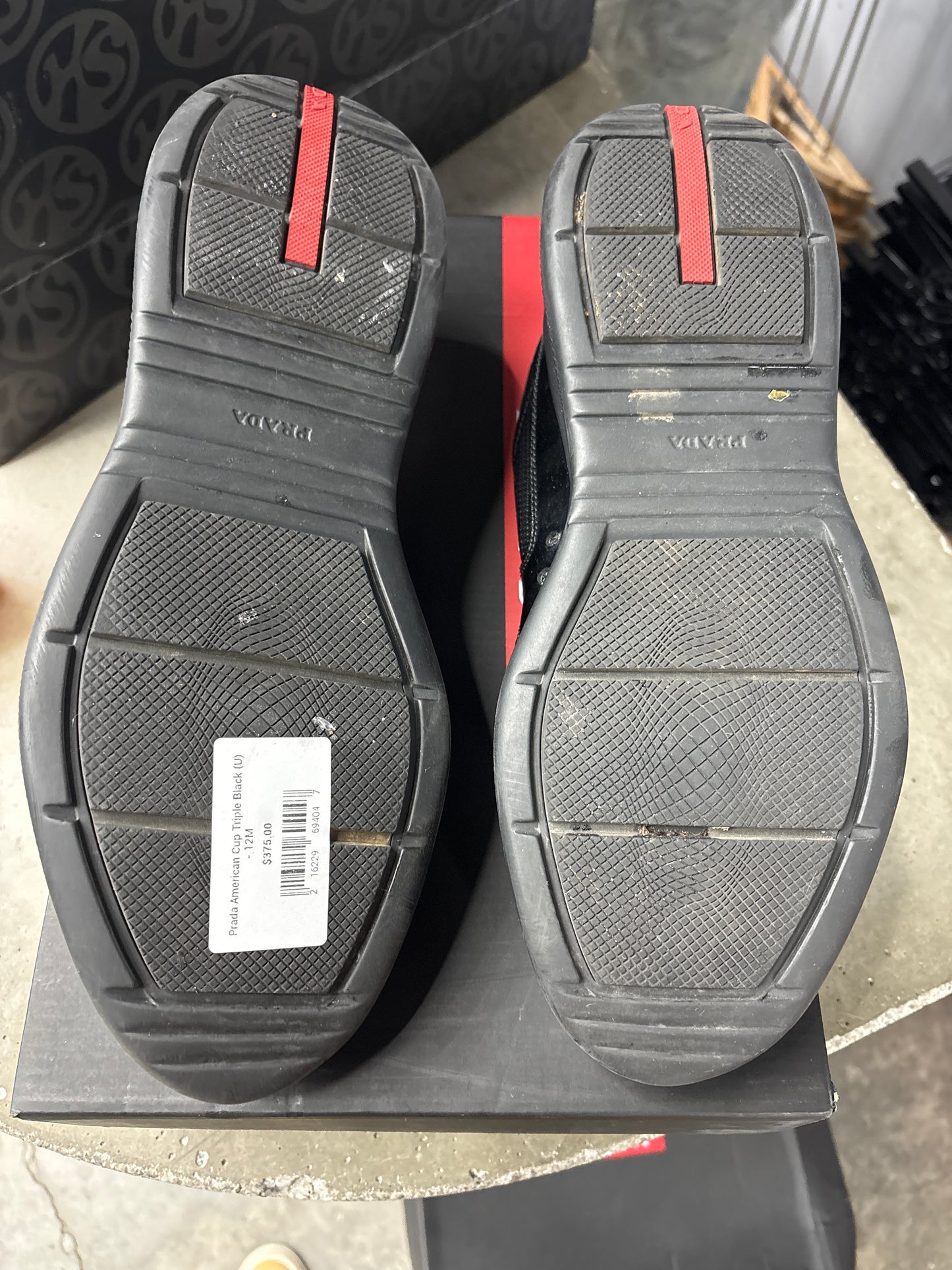 Prada American Cup Triple Black (U) - 12M