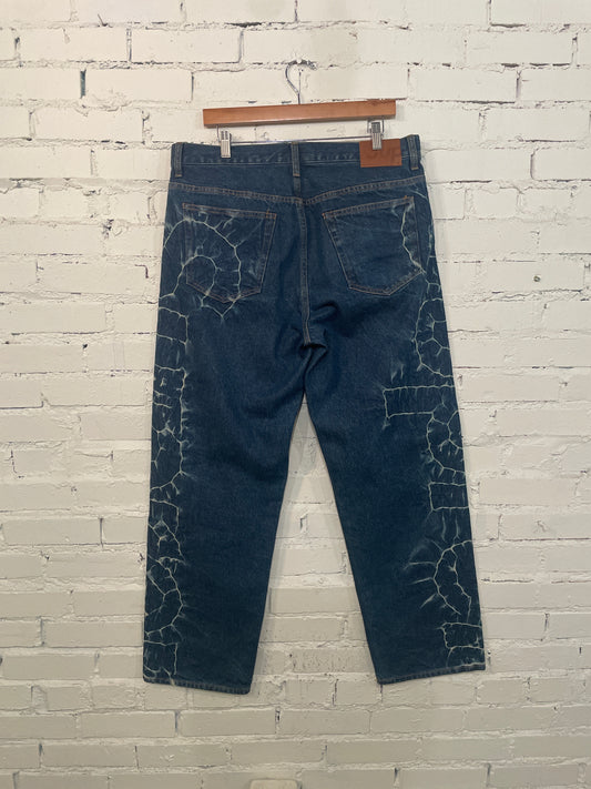 Supreme Acid Logo Denim Blue - 34