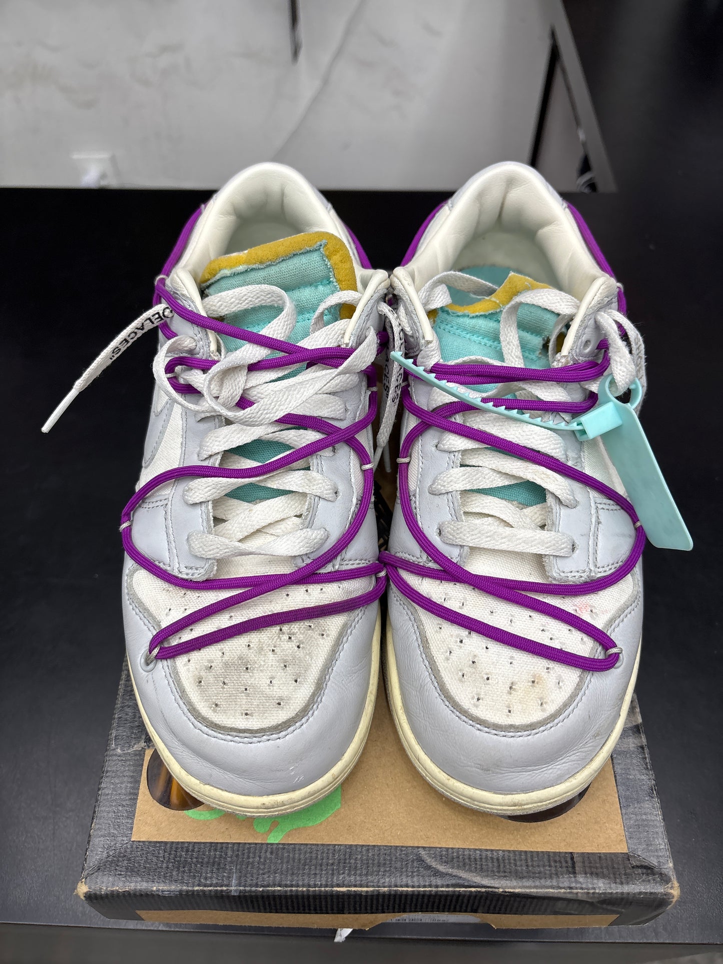 Dunk Low Off White Lot 21 (U) - 8.5M