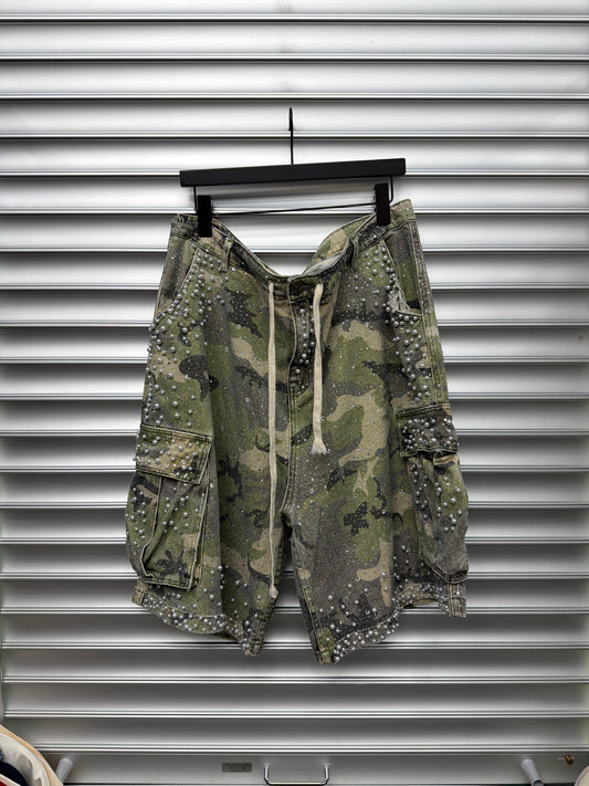 Vale Camo Pearl Shorts - 36