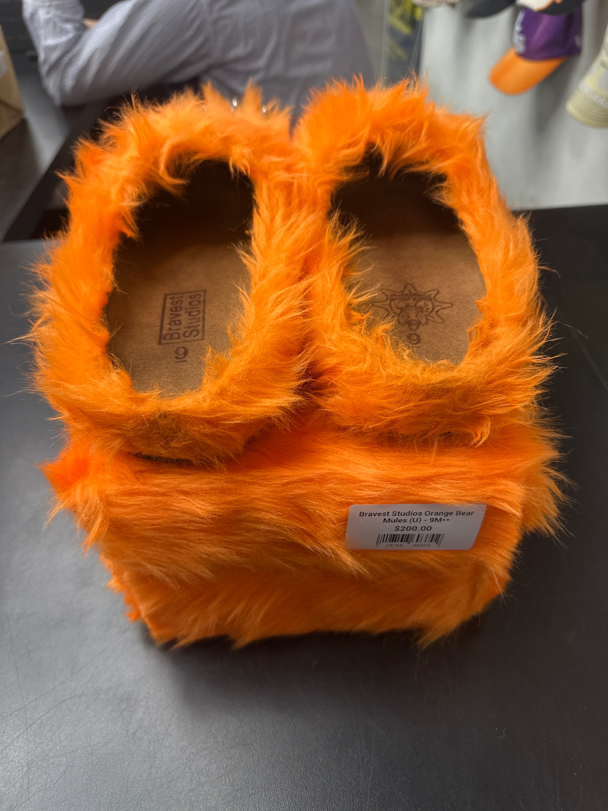 Bravest Studios Orange Bear Mules (U) - 9M**
