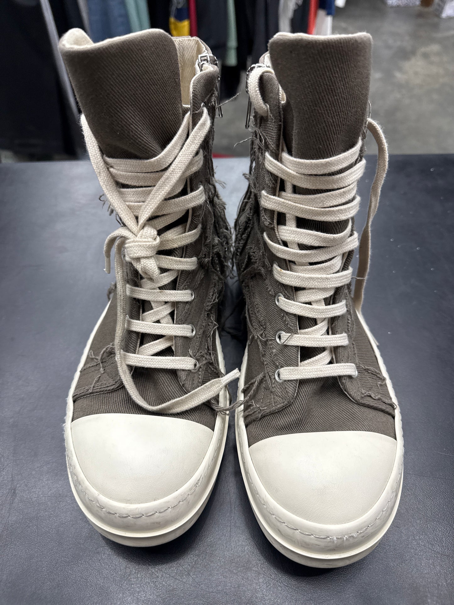 Rick Owen DRKSHDW High Slashed Dust (U) - 41(8) (NB)