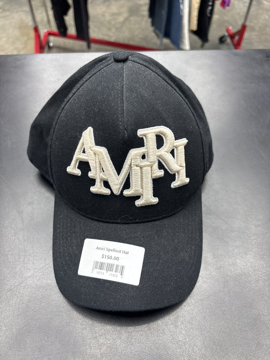 Amiri Spellout Hat