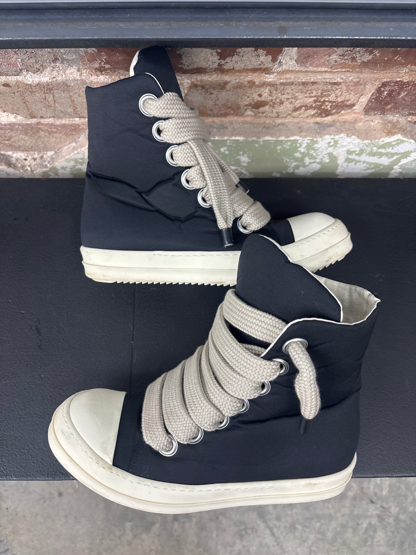 Rick Owen DRKSHDW Nylon Jumbo High (U) - 41(8) (NB)