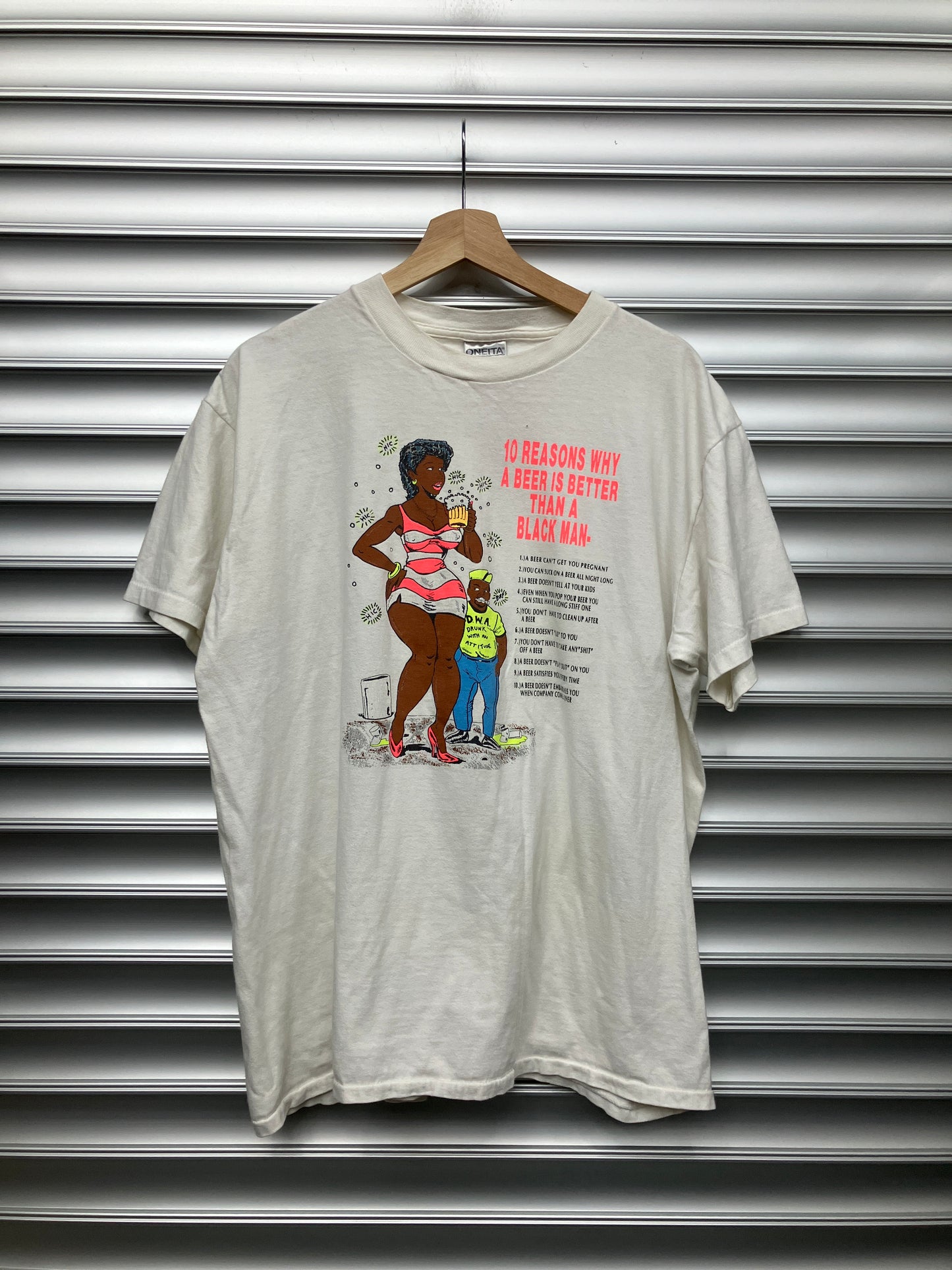 Vintage Beer > Black Man Tee - XL