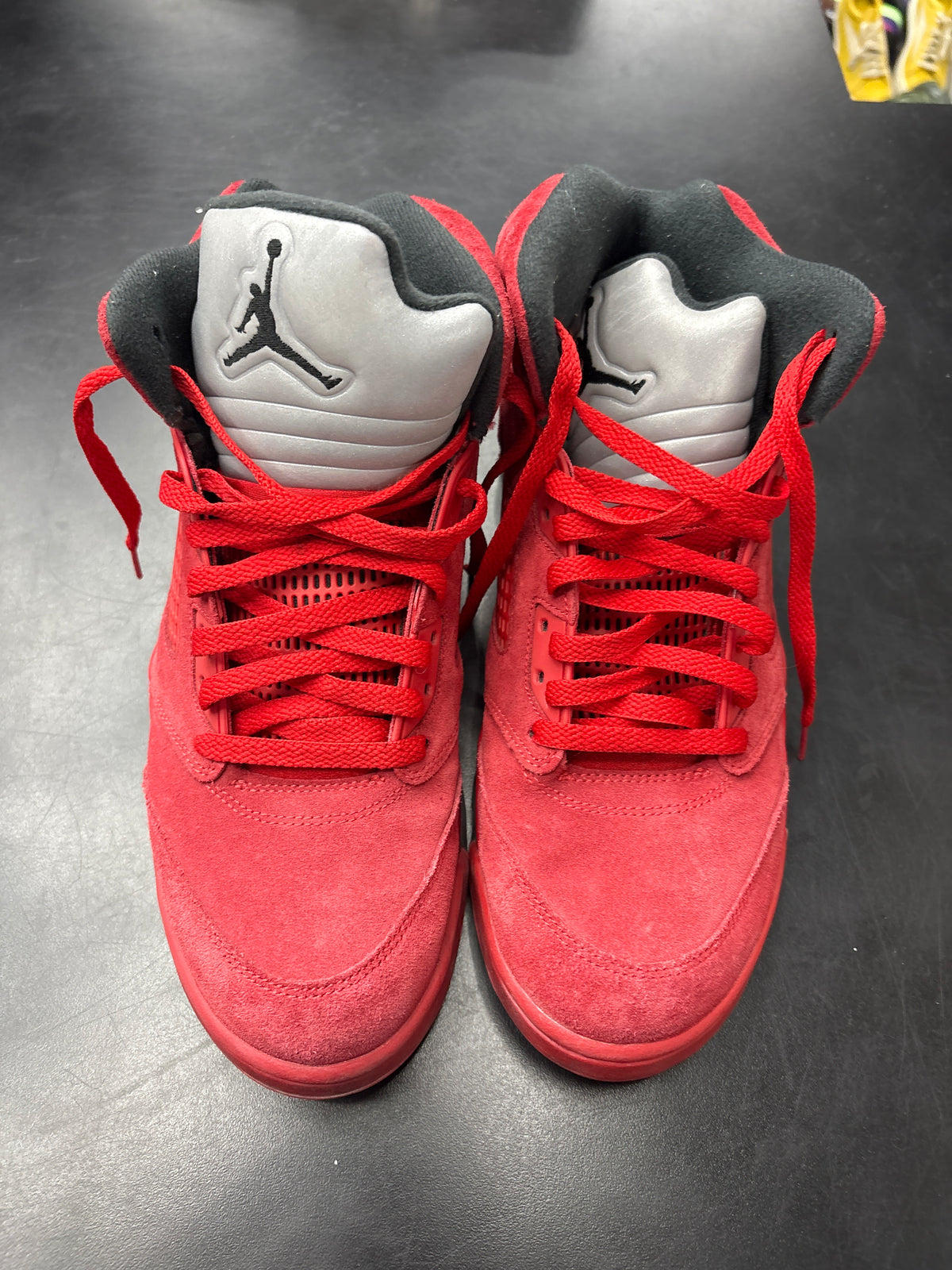 AJ5 Red Suede (U) - 11M** (NB)