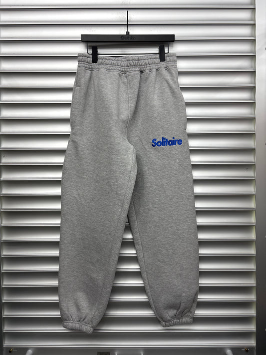 Solitaire Grey Blue Sweatpants - M**